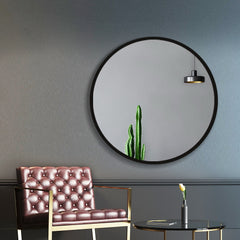 Embellir 60cm Wall Mirror Round Bathroom Makeup Mirror