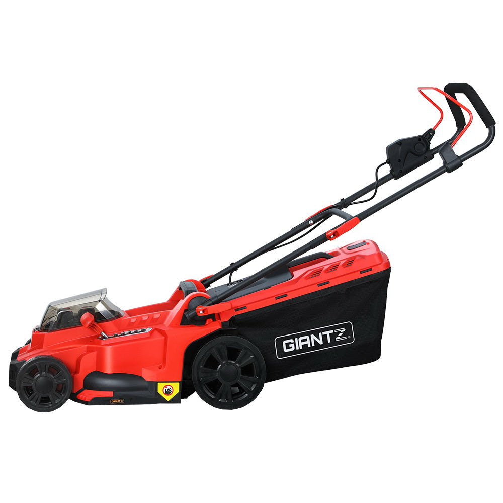 Giantz Lawn Mower Cordless Electric Lawnmower Lithium 40V Battery Powered Catch