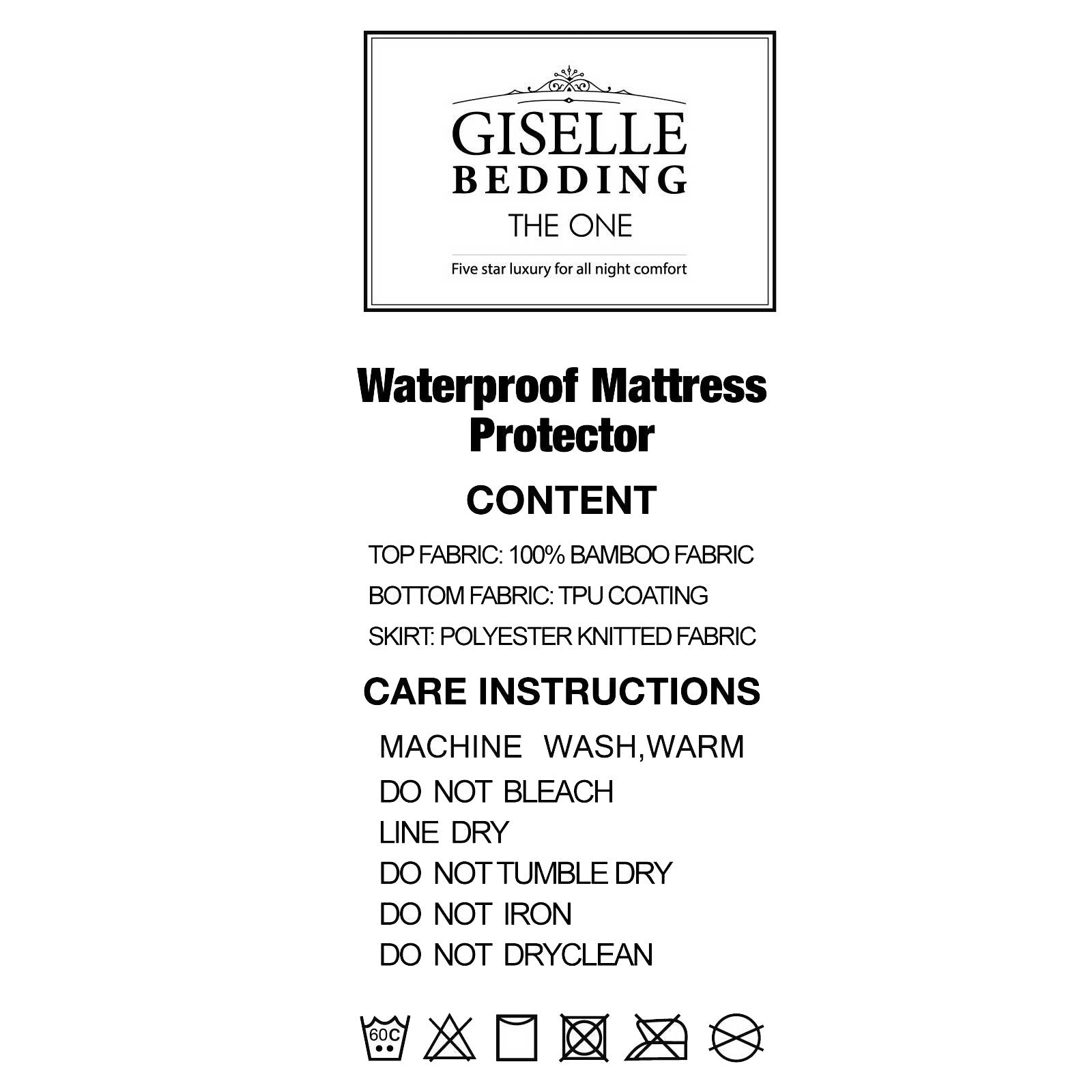 Giselle Bedding Mattress Protector King