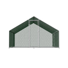 i.Pet Chicken Coop Cage 3x4x2m Galvanised Steel