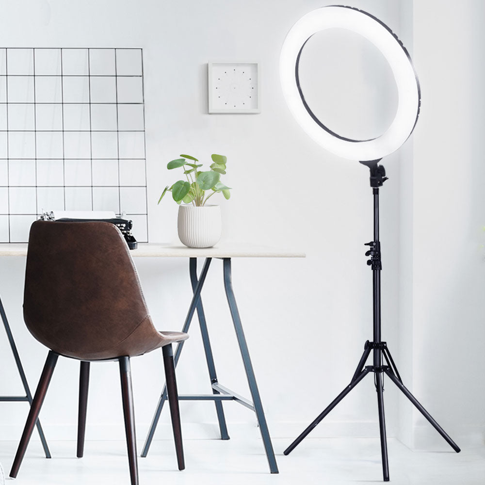 Embellir Ring Light 19" Tripod Stand Black