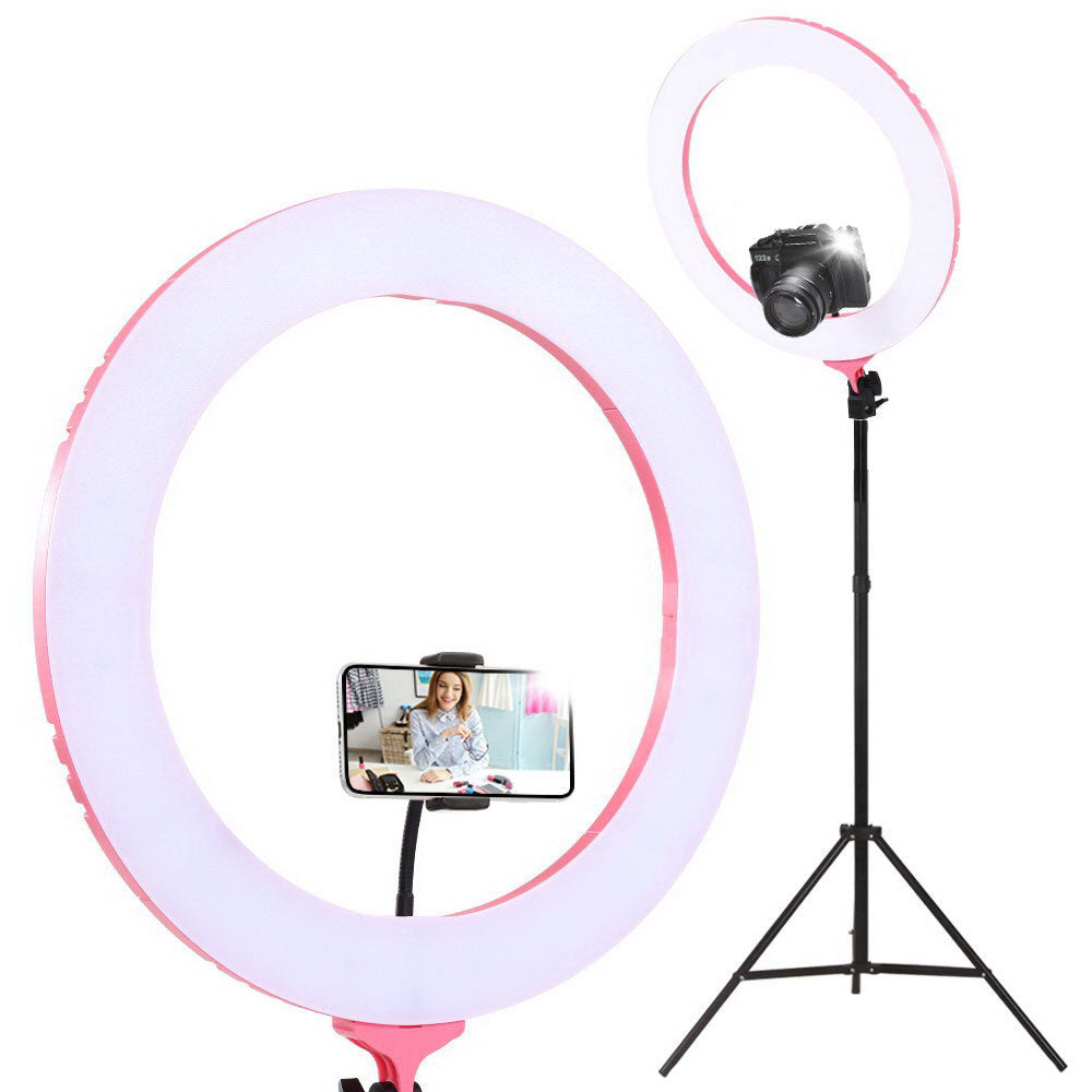 Embellir Ring Light 19" Tripod Stand Pink