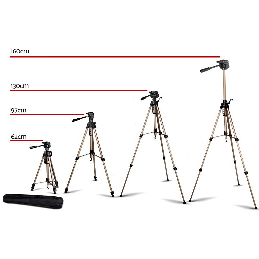 Weifeng Professional Camera Tripod Monopod Stand DSLR Ball Head Mount Flexible