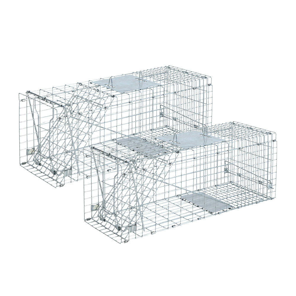 Gardeon 2x Animal Trap Humane Possum Cage Live Animal Safe Catch Rabbit Cat