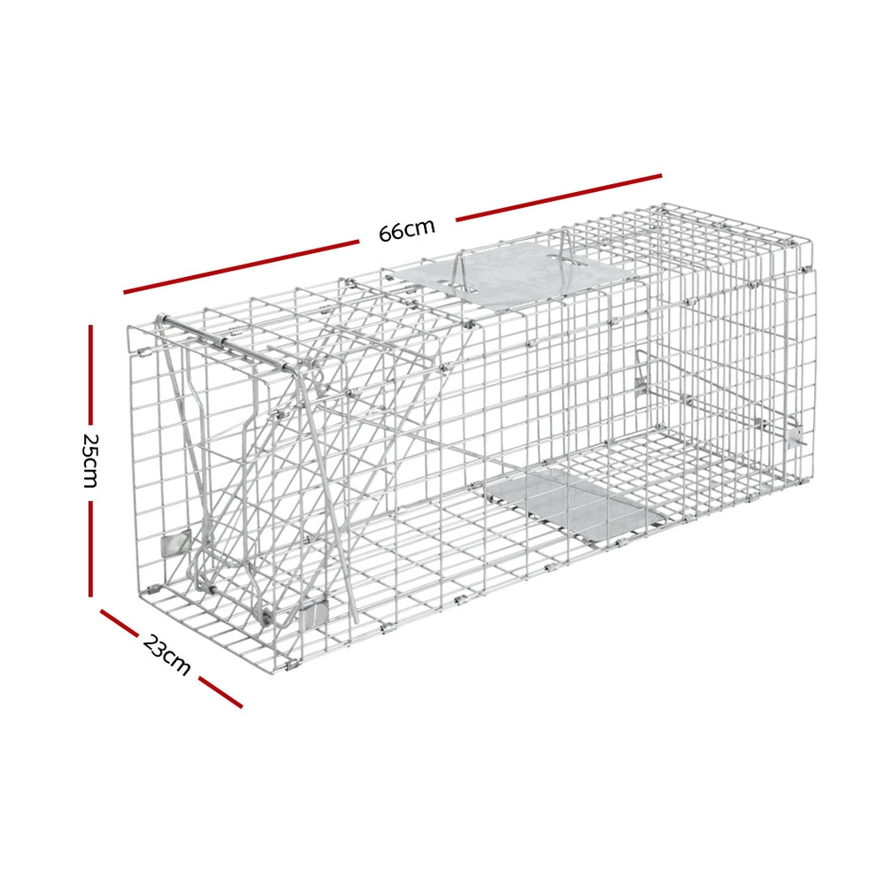 Gardeon 2x Animal Trap Humane Possum Cage Live Animal Safe Catch Rabbit Cat