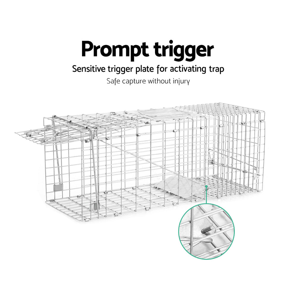 Gardeon 2x Animal Trap Humane Possum Cage Live Animal Safe Catch Rabbit Cat