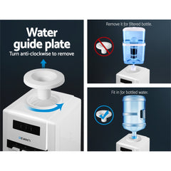 Devanti Water Cooler Dispenser Bench Top 22L