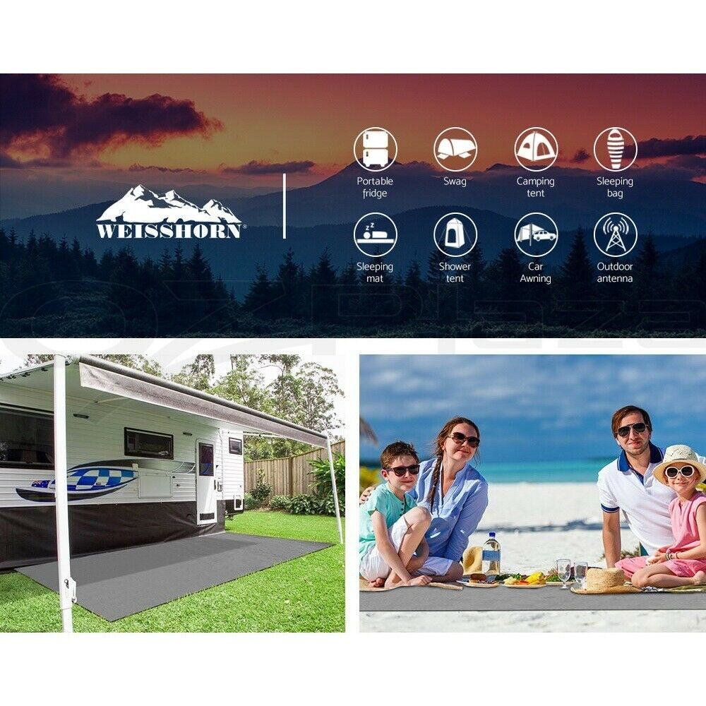 Weisshorn 3M X 2.5M Annex Matting Floor Mats Mesh Caravan Camping Annexe