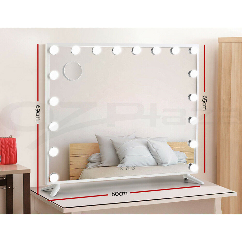 Embellir Makeup Mirror with Light LED Hollywood Vanity Dimmable Wall Mirrors