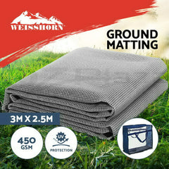 Weisshorn 3M X 2.5M Annex Matting Floor Mats Mesh Caravan Camping Annexe