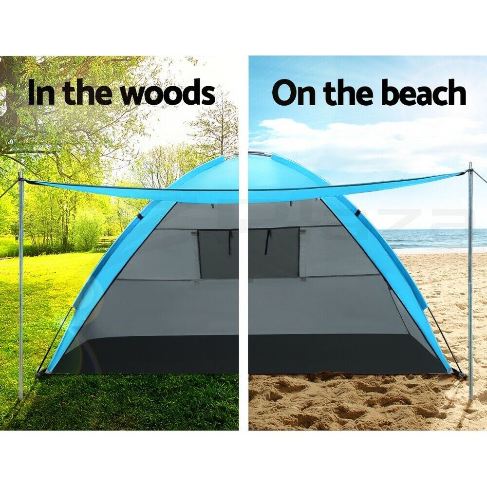 Weisshorn Camping Tent Beach Portable Hiking Sun Shade Shelter Fishing 4 Person