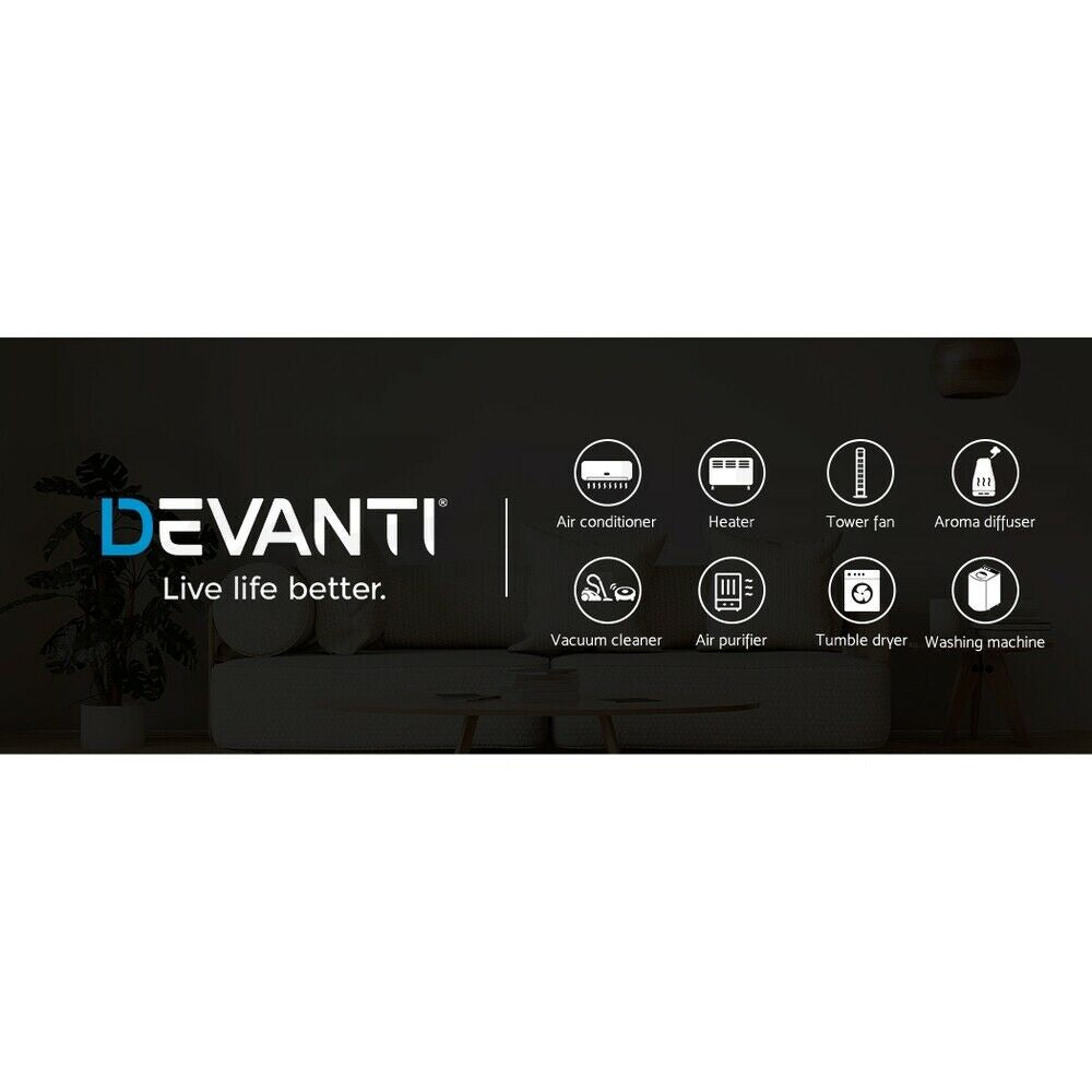 Devanti 2200W Bagless Vacuum Cleaner Black