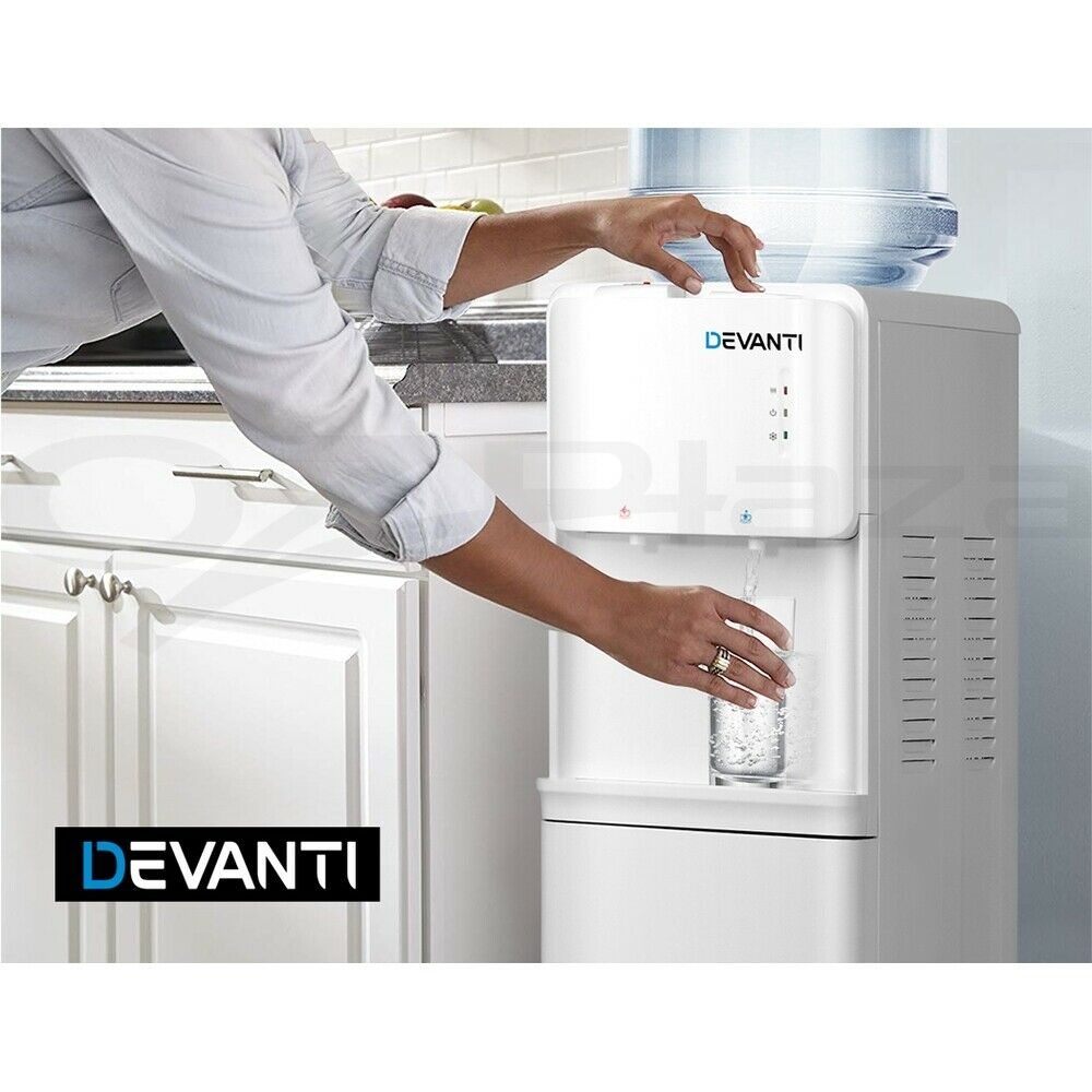 Devanti Water Cooler Dispenser Stand White