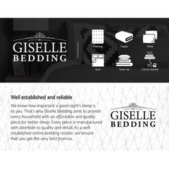 Giselle Bedding Memory Foam Pillow King Size Twin Pack