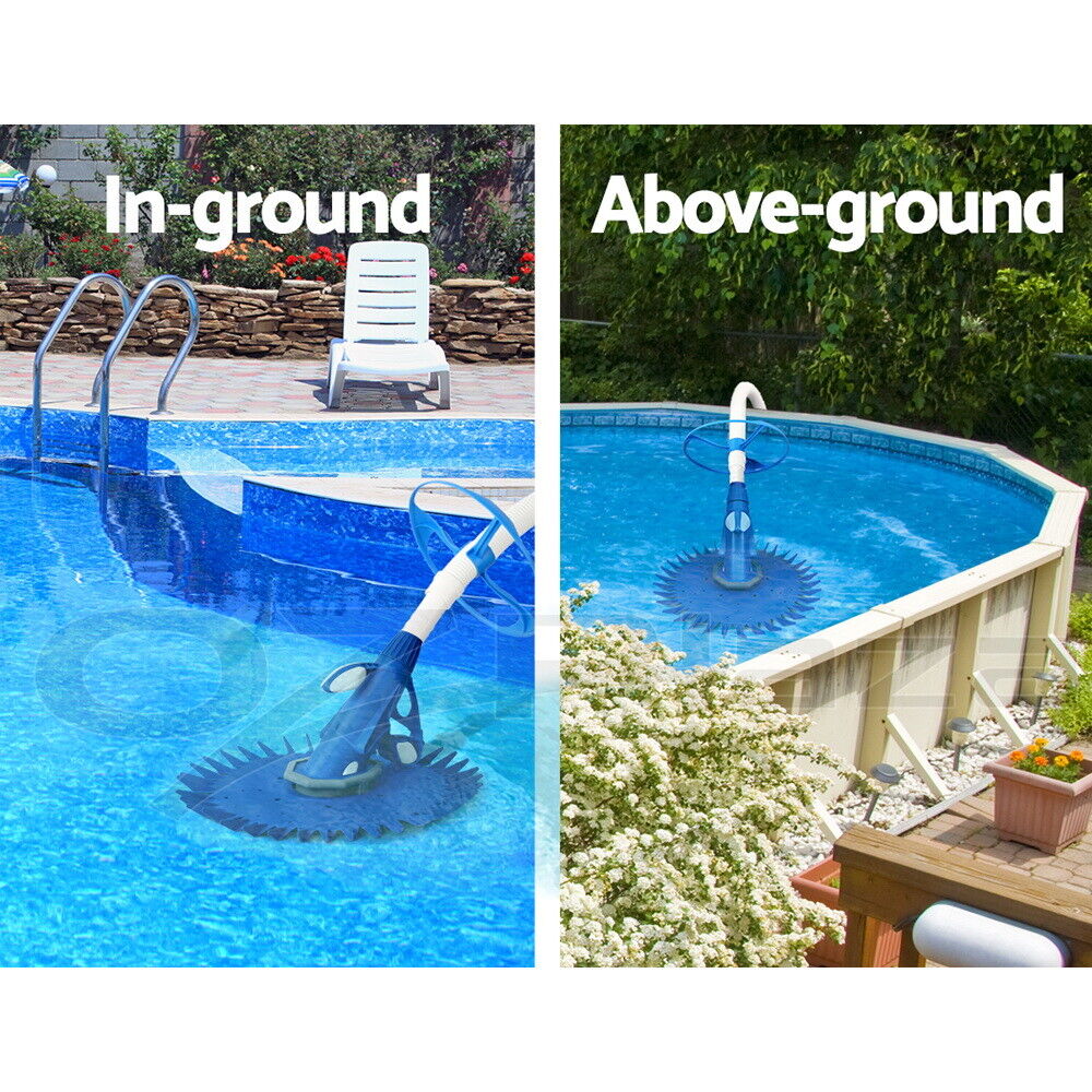 Aquabuddy Pool Cleaner Automatic Vacuum Floor Climb Swimming Wall Pool 10M Hose