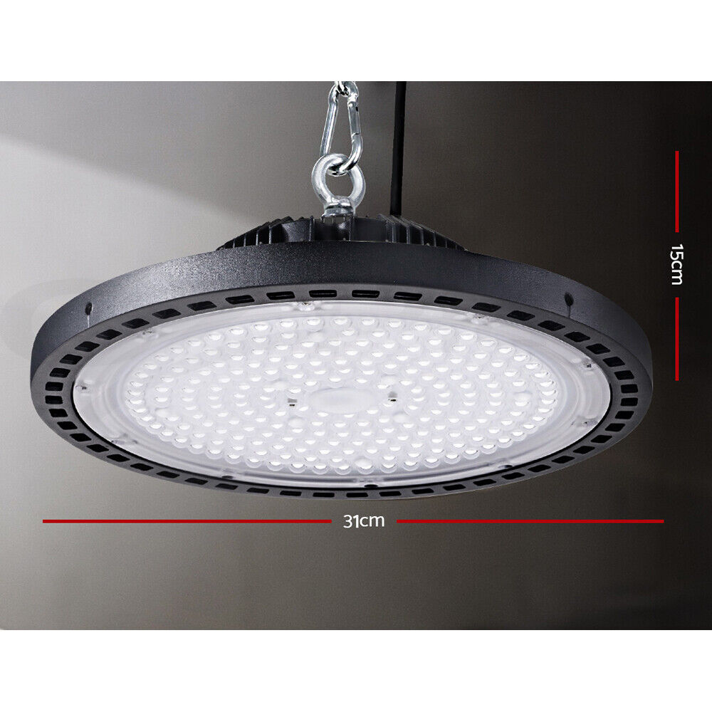 Leier LED High Bay Lights 150W UFO Industrial Workshop Warehouse Factory Lamp