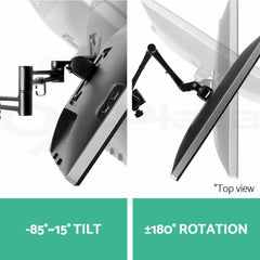 Artiss Monitor Arm Desk Mount Screen Holder Bracket