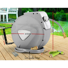 30m retractable hose reel