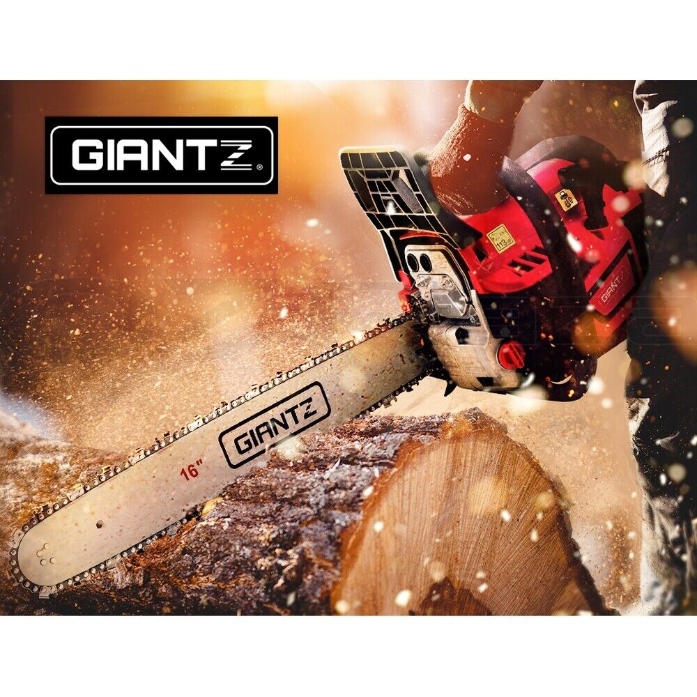 Giantz Chainsaw Petrol 45CC 16" Bar Commercial E-Start Pruning Chain Saw,Giantz Chainsaw Petrol 45CC 16" Bar Commercial E-Start Pruning Chain Saw 3.5HP