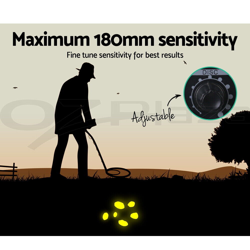 Metal Detector Pinpointer Deep Sensitive Searching Gold Digger Hunter