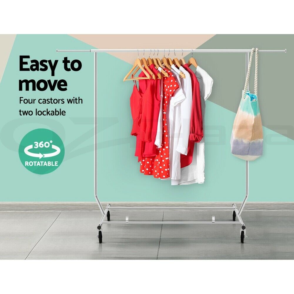 Artiss Clothes Rack Rail Coat Stand Adjustable Hanger