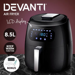 Devanti Air Fryer 8.5L LCD Fryers