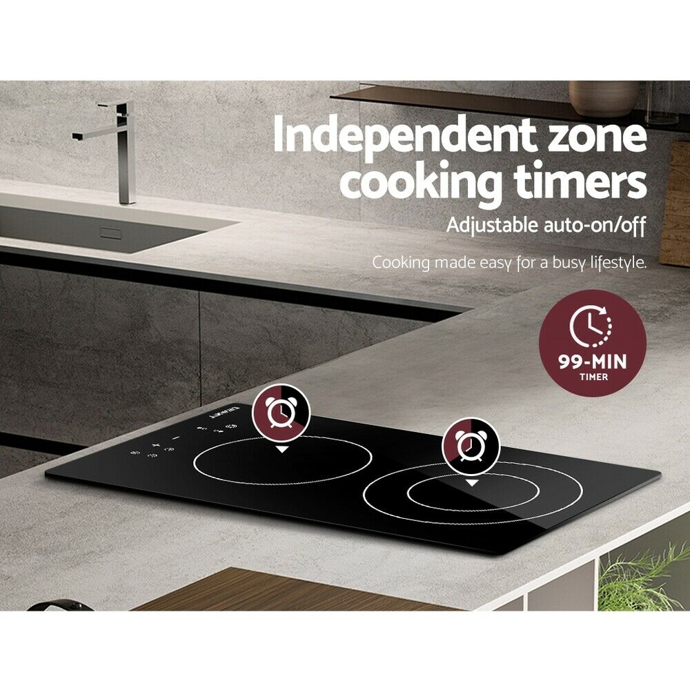 Devanti Electric Ceramic Cooktop 30cm