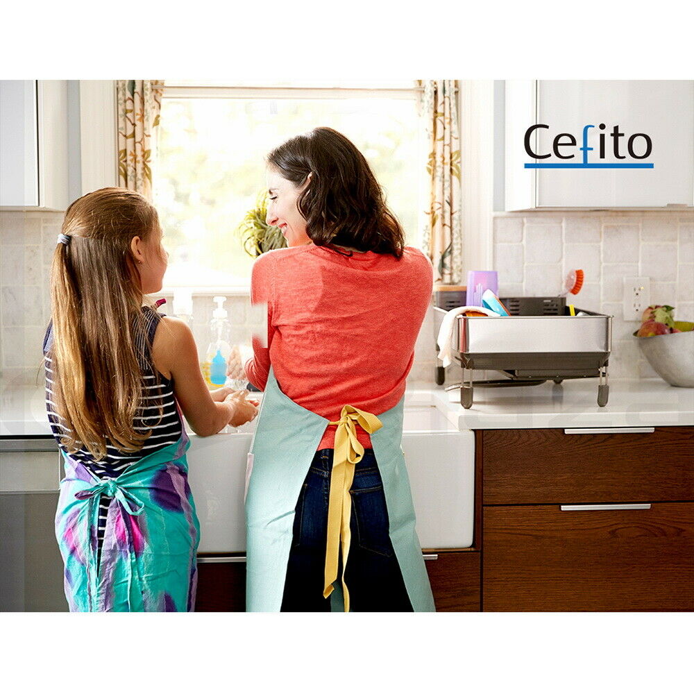 Cefito Kitchen Mixer Tap Mixer Long Spout Sink Faucet Basin Laundry Chrome