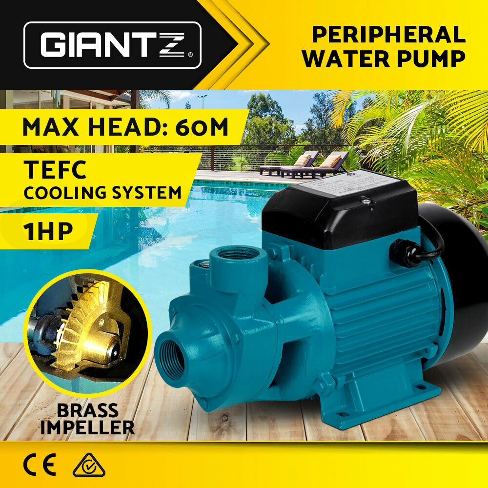 Giantz Peripheral Pump Clean Water Garden Boiler Car Wash Irrigation QB80