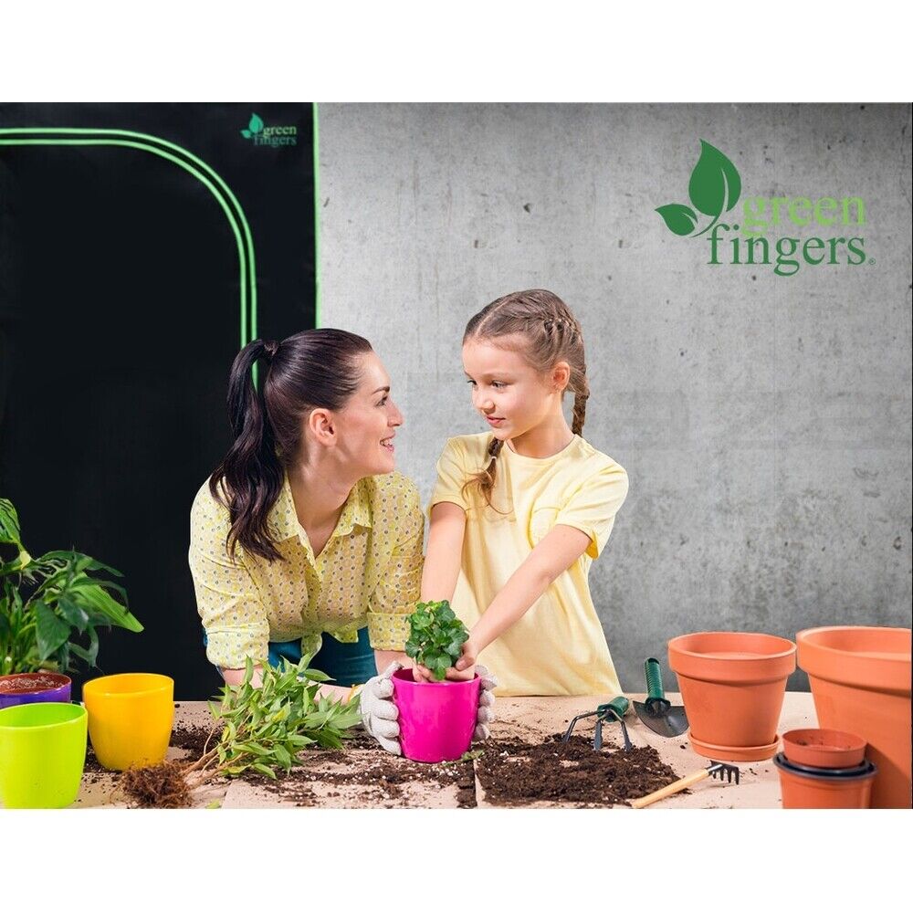 Greenfingers Grow Tent 70x70x160CM 1680D Hydroponics Kit Indoor Plant Room System