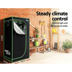 Greenfingers Grow Tent 70x70x160CM 1680D Hydroponics Kit Indoor Plant Room System