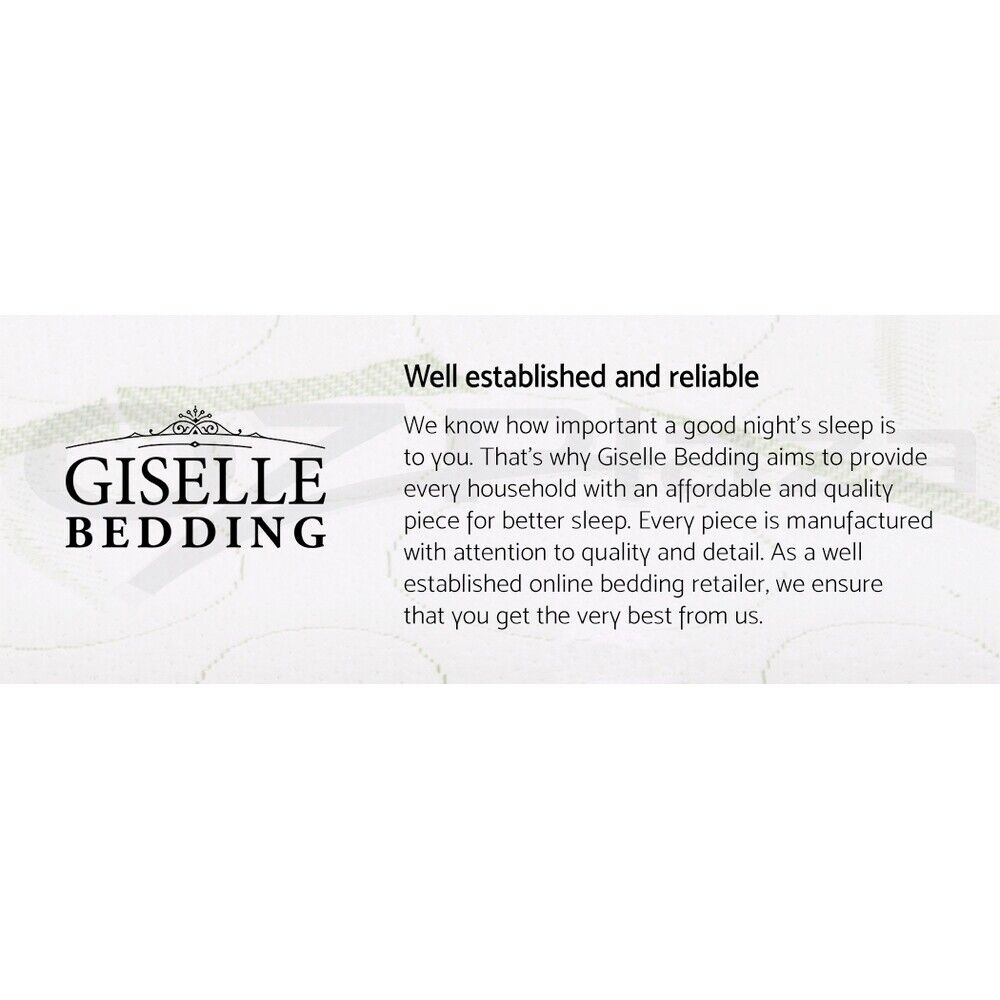 Giselle Bedding Memory Foam Pillow Bamboo Twin Pack