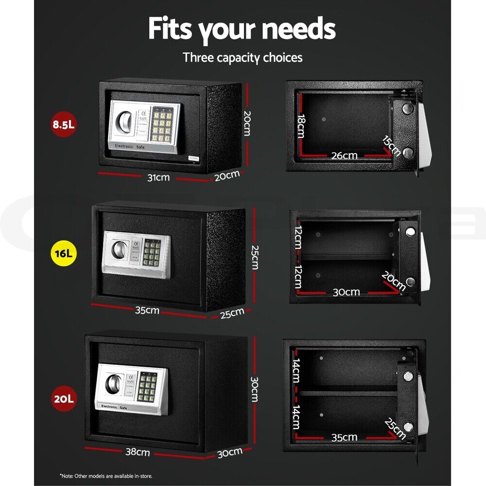 UL-TECH Security Safe Box 16L