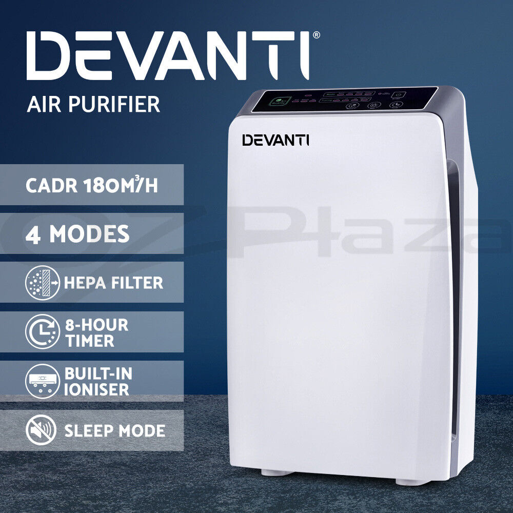 Devanti Air Purifier 4 Stage HEPA Filter