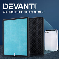 Devanti Air Purifier 4 Layers HEPA Replacement Filter