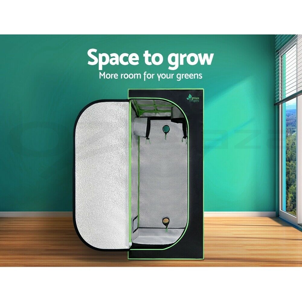 Greenfingers Grow Tent 70x70x160CM 1680D Hydroponics Kit Indoor Plant Room System