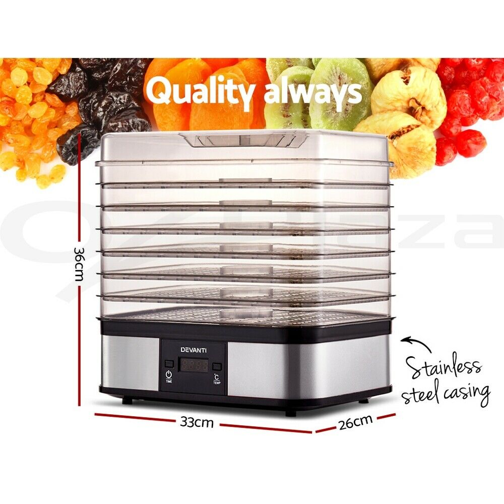 Devanti 7 Trays Food Dehydrator