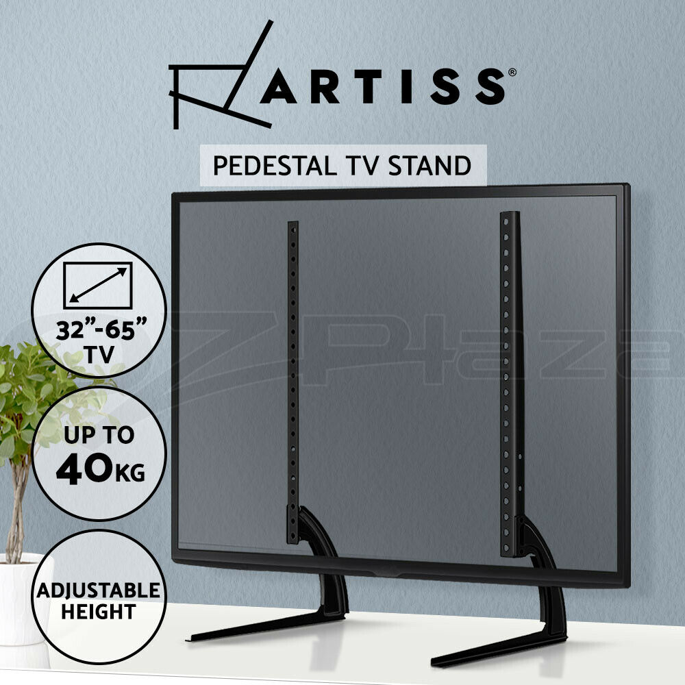 Artiss TV Stand Mount Bracket for 32"-65" Universal Pedestal Tabletop Desktop