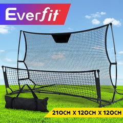 Everfit 2.1m Football Soccer Net Portable Goal Net Rebounder Sports Training