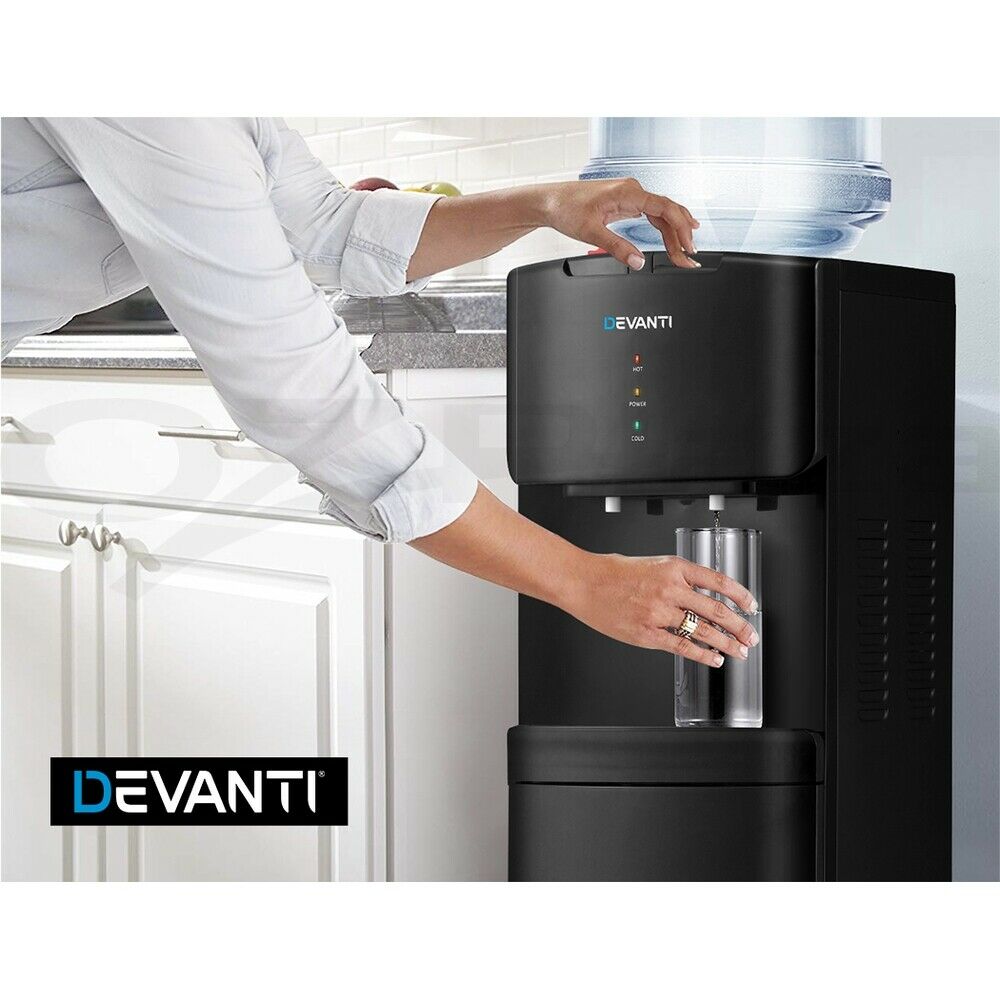 Devanti Water Cooler Dispenser Stand Black