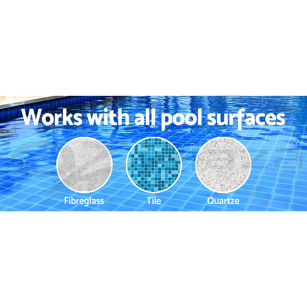 Aquabuddy Pool Cleaner Automatic Vacuum Floor Climb Swimming Wall Pool 10M Hose