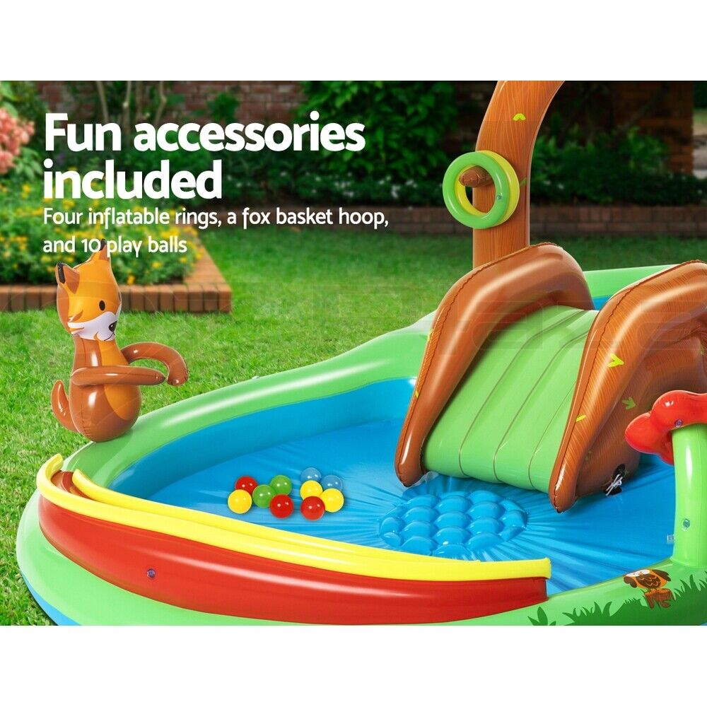 Bestway Kids Pool 295x199x130cm Inflatable Above Ground Swimming Play Pools 111L