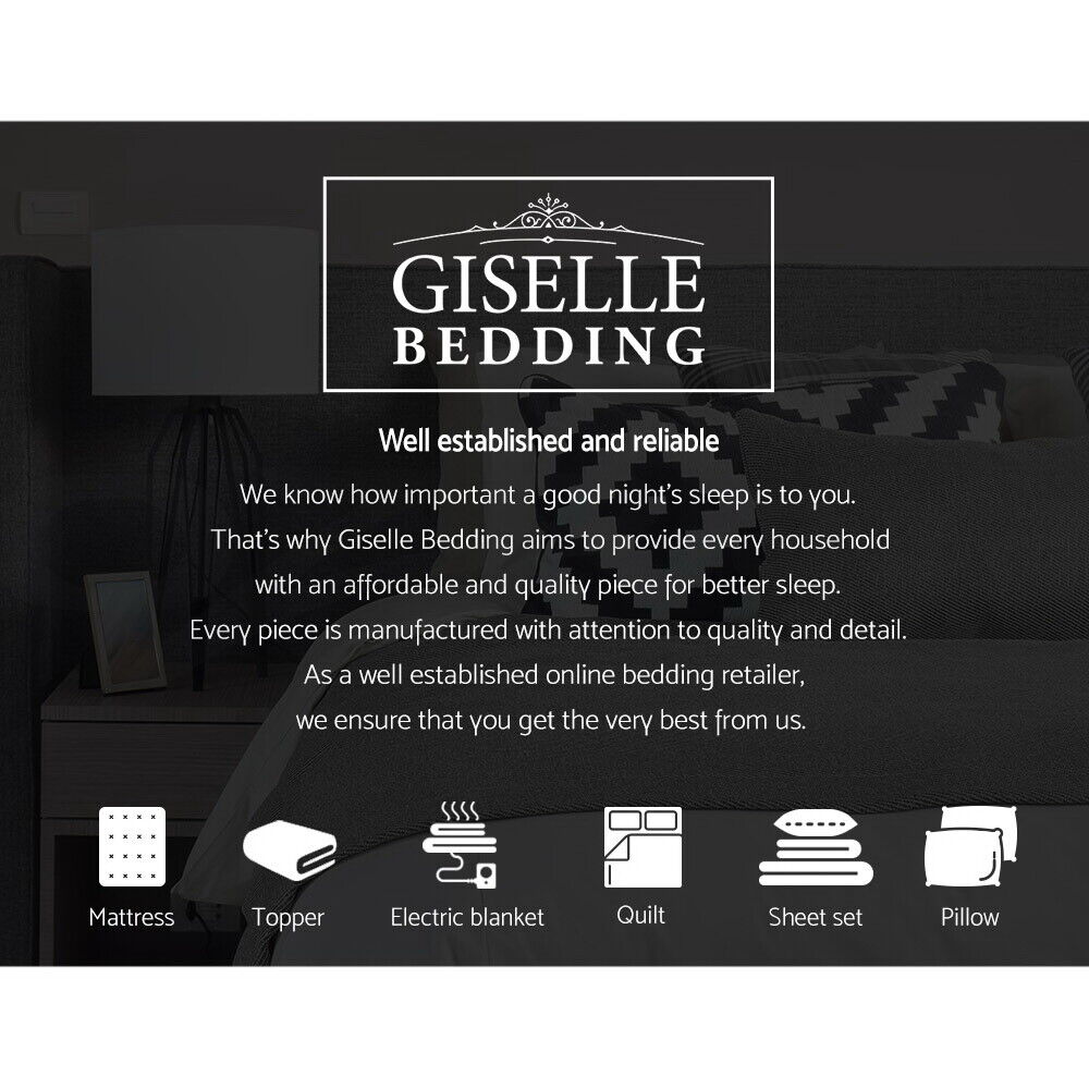 Giselle Bedding Mattress Protector Bamboo Single