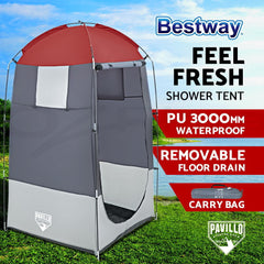 Bestway Tent Camping Shower Pou up Change Room Toilet Portable Shelter