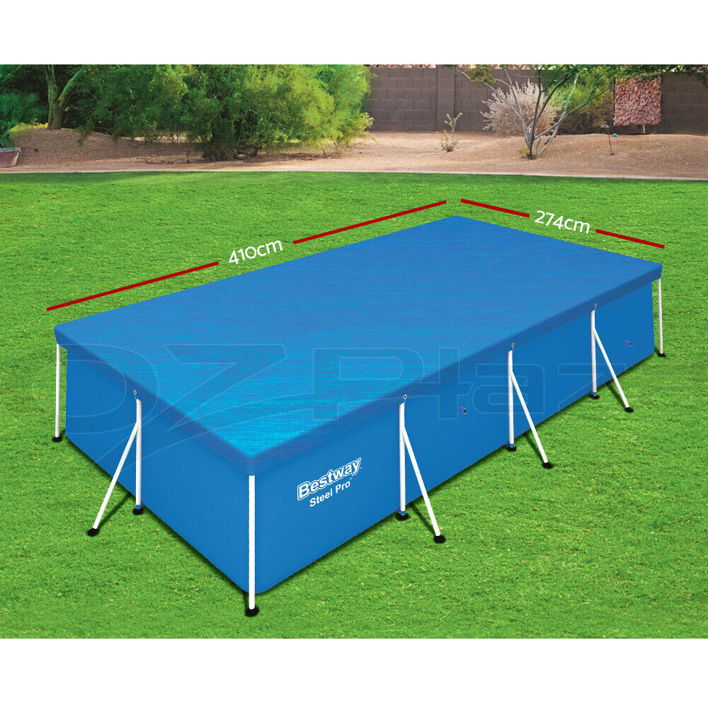 Bestway Pool Cover Fits 4.04x2.12m Above Ground Swimming Pool PE Blanket