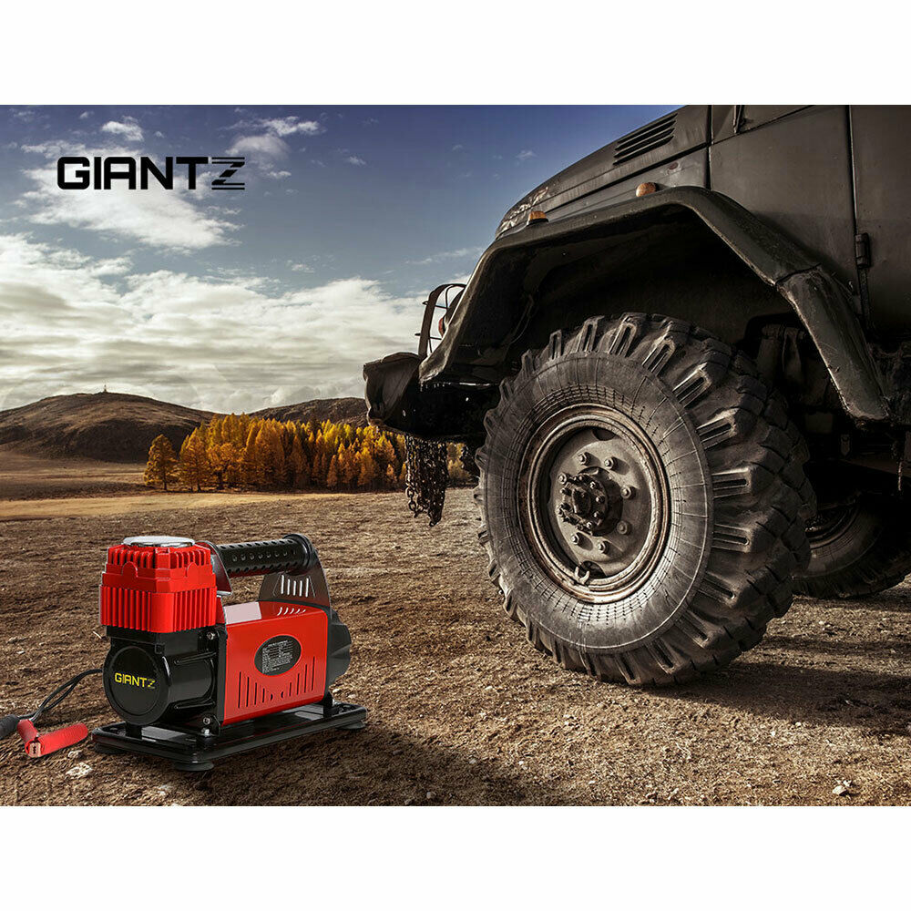 Giantz Air Compressor 12V 4x4 Tyre 320L/min Deflator Inflator Car Truck Portable