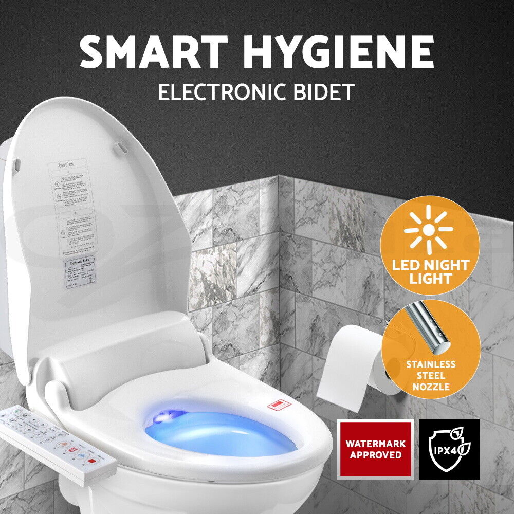 Cefito Non Electric Bidet Toilet Seat Cover Bathroom Spray Water Wash V Shape