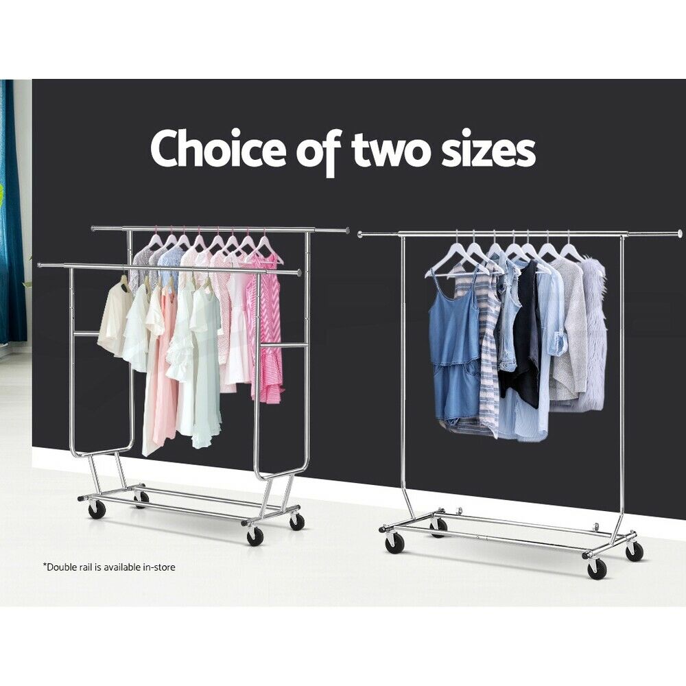 Artiss Clothes Rack Rail Coat Stand Adjustable Hanger