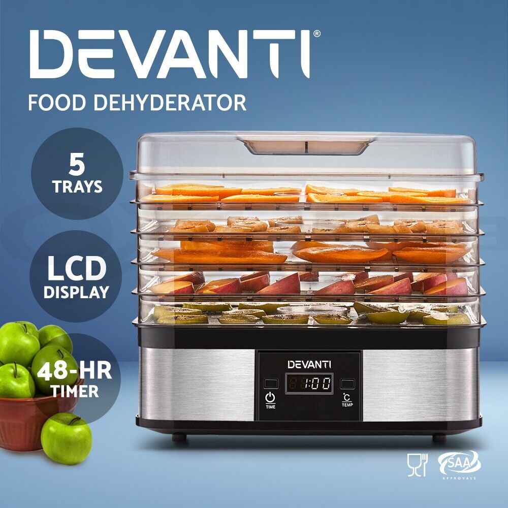 Devanti 5 Trays Food Dehydrator