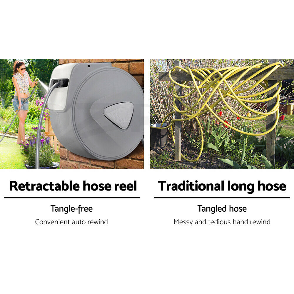 30m retractable hose reel